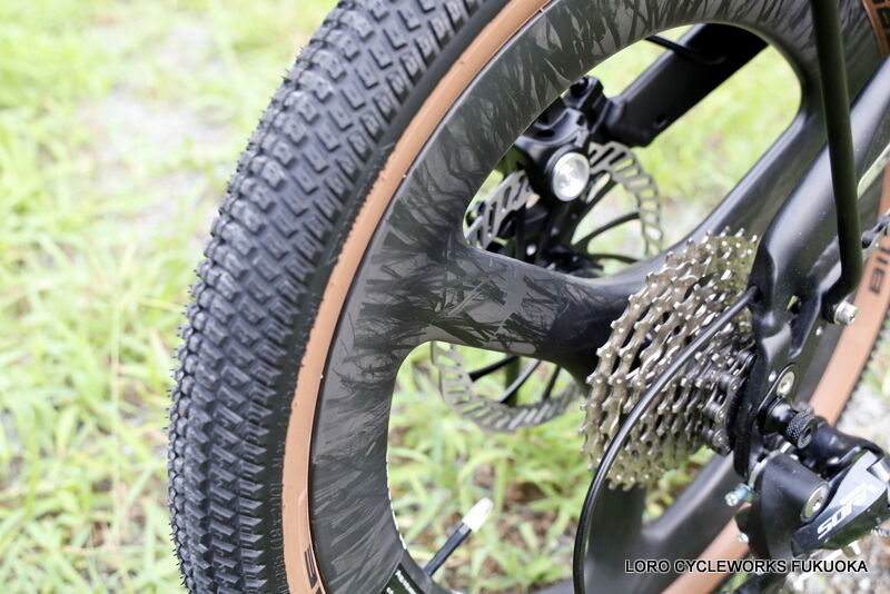 カーボンホイール バトンホイール　年式不明　補修あり SIXTH Componentsのカーボンバトンホイール ROCKBIKES｜オーダーメイド