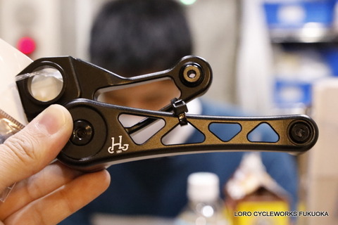 H&H テンショナー　ポリッシュ H＆H チェーンテンショナーVer.3入荷です。 : LORO CYCLEWORKS