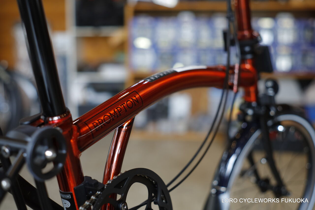 BROMPTON PLine M4L 2024 廃番色フレイムラッカー