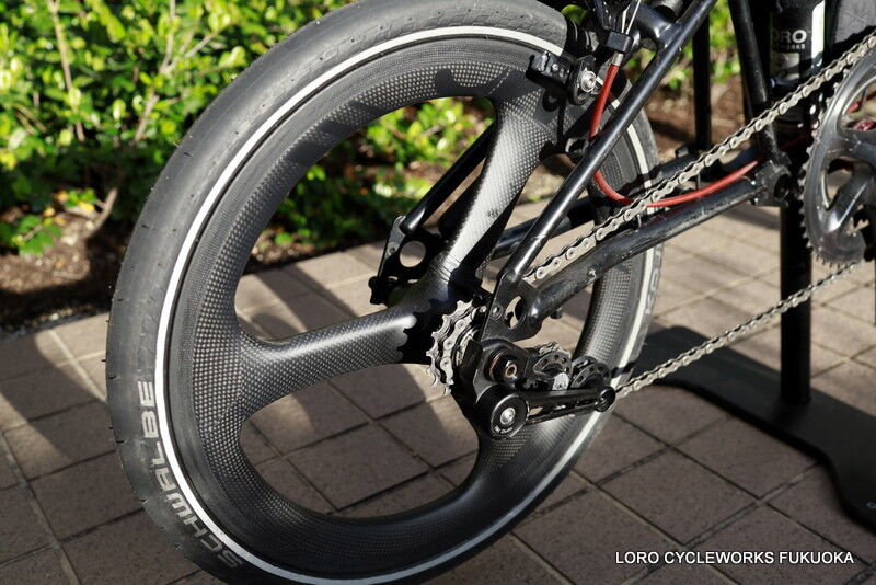 黒×赤 最高の合わせ! お客様のBROMPTON! : LORO CYCLEWORKS 黒×赤 最高の合わせ! お客様のBROMPTON! : LORO CYCLEWORKS