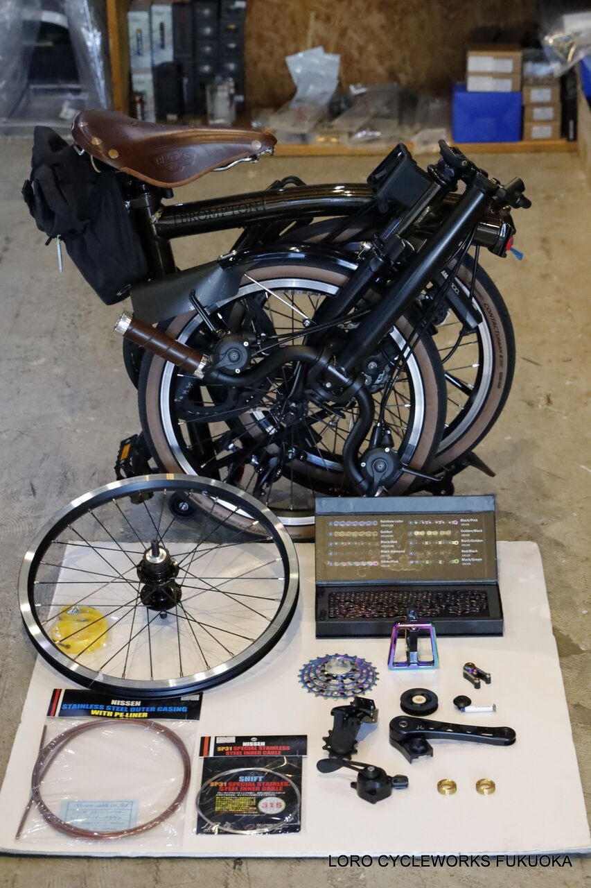 BROMTPON 外装5速化カスタム車紹介! : LORO CYCLEWORKS 福岡 BROMTPON 外装5速化カスタム車紹介! : LORO CYCLEWORKS 福岡
