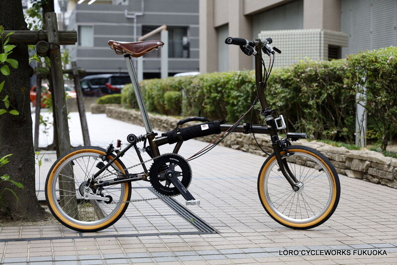 BROMPTON 外装多段化カスタム！ : LORO CYCLEWORKS 福岡