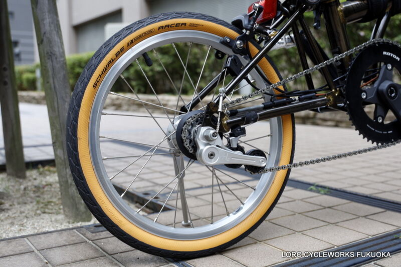 BROMPTON 外装多段化カスタム! : LORO CYCLEWORKS 福岡 BROMPTON 外装多段化カスタム! : LORO CYCLEWORKS 福岡