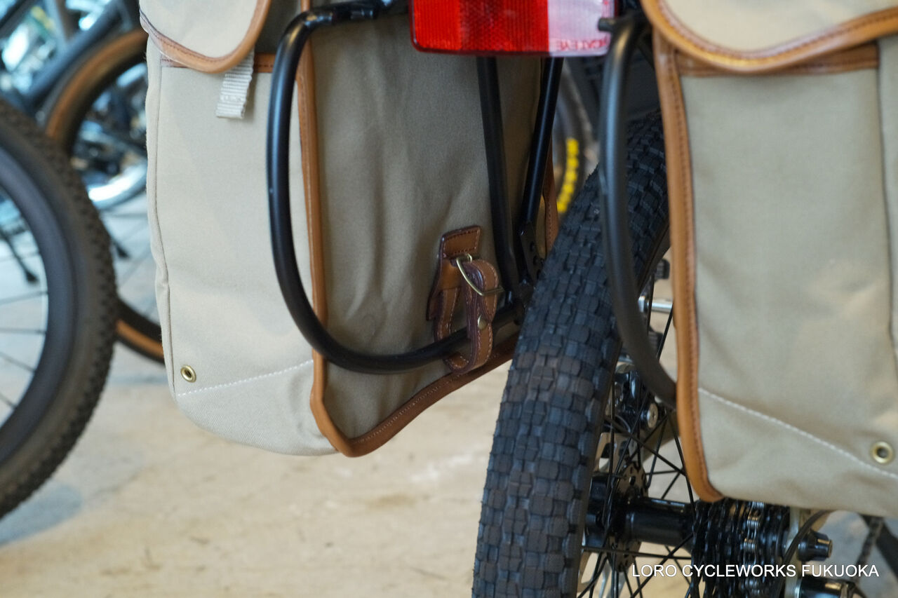 ミニベロ用 パニアバッグ入荷しました！ : LORO CYCLEWORKS 福岡
