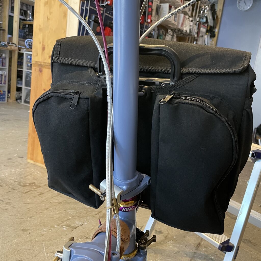 BROMPTON バレリアMini Bag Ⅱ BROMPTONバック、迷ったらこれはどすか？ : LORO CYCLEWORKS