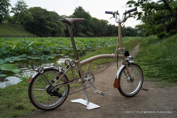 BROMPTON Barbour Editionカスタム車体のご紹介！ : LORO CYCLEWORKS