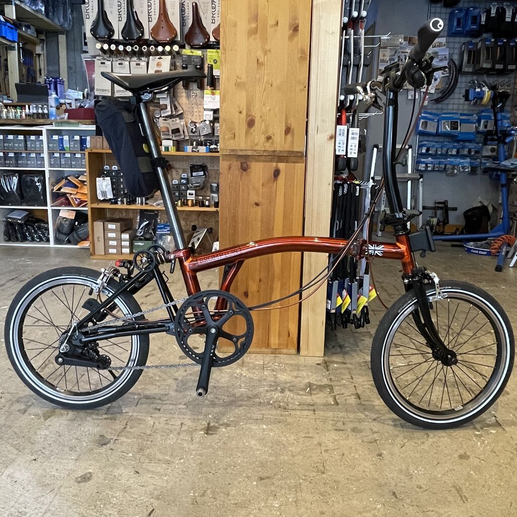 BROMPTONのカスタムさせていただきました〜 : LORO CYCLEWORKS BROMPTONのカスタムさせていただきました〜 : LORO CYCLEWORKS