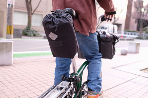 Bromptonを背負える輪行袋！Carradice Carrying Bagの紹介！{動画付き