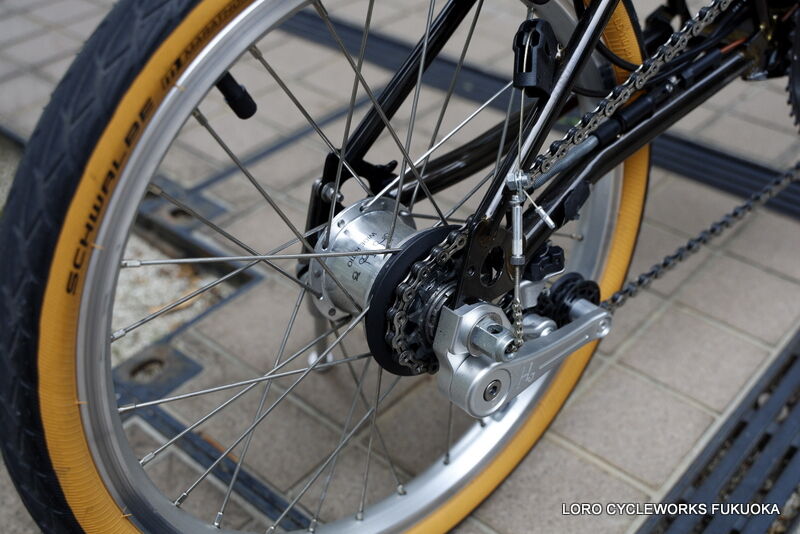 BROMPTON 外装多段化カスタム! : LORO CYCLEWORKS 福岡 BROMPTON 外装多段化カスタム! : LORO CYCLEWORKS 福岡