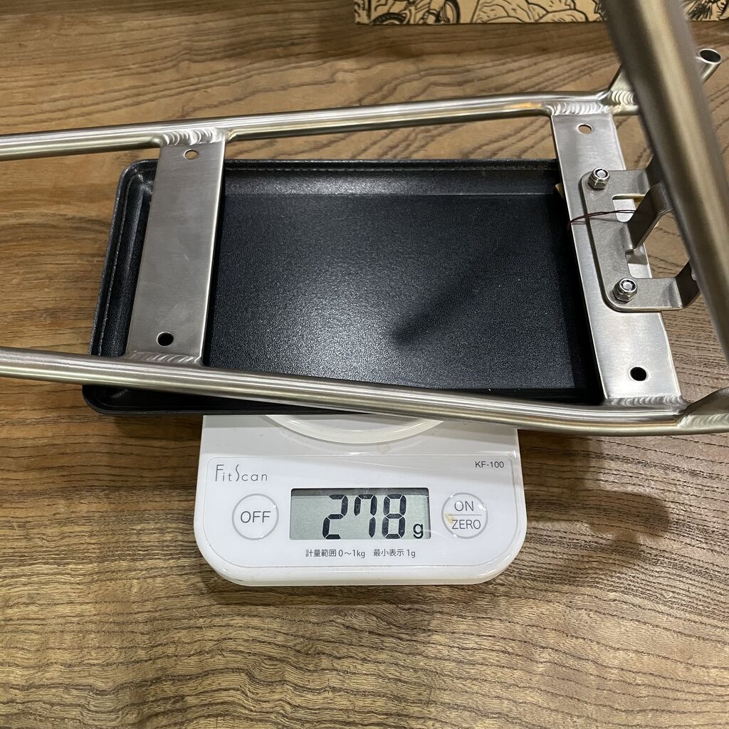BROMPTON P/T Line用チタンリアキャリア : LORO CYCLEWORKS 福岡