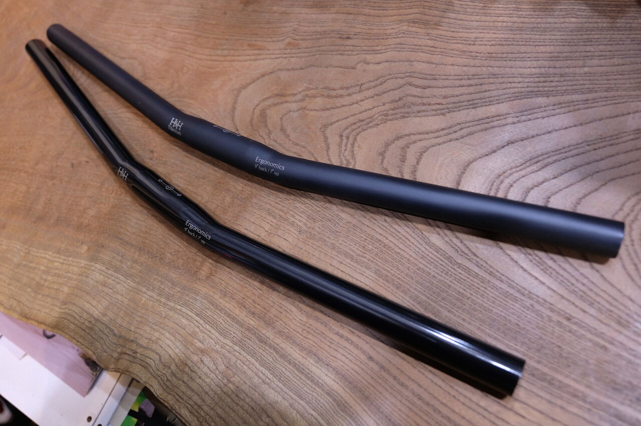 H&H チタン エルゴノミクス ハンドル　ブロンプトン H&H チタン エルゴノミクス ハンドル ブロンプトン H&Hの