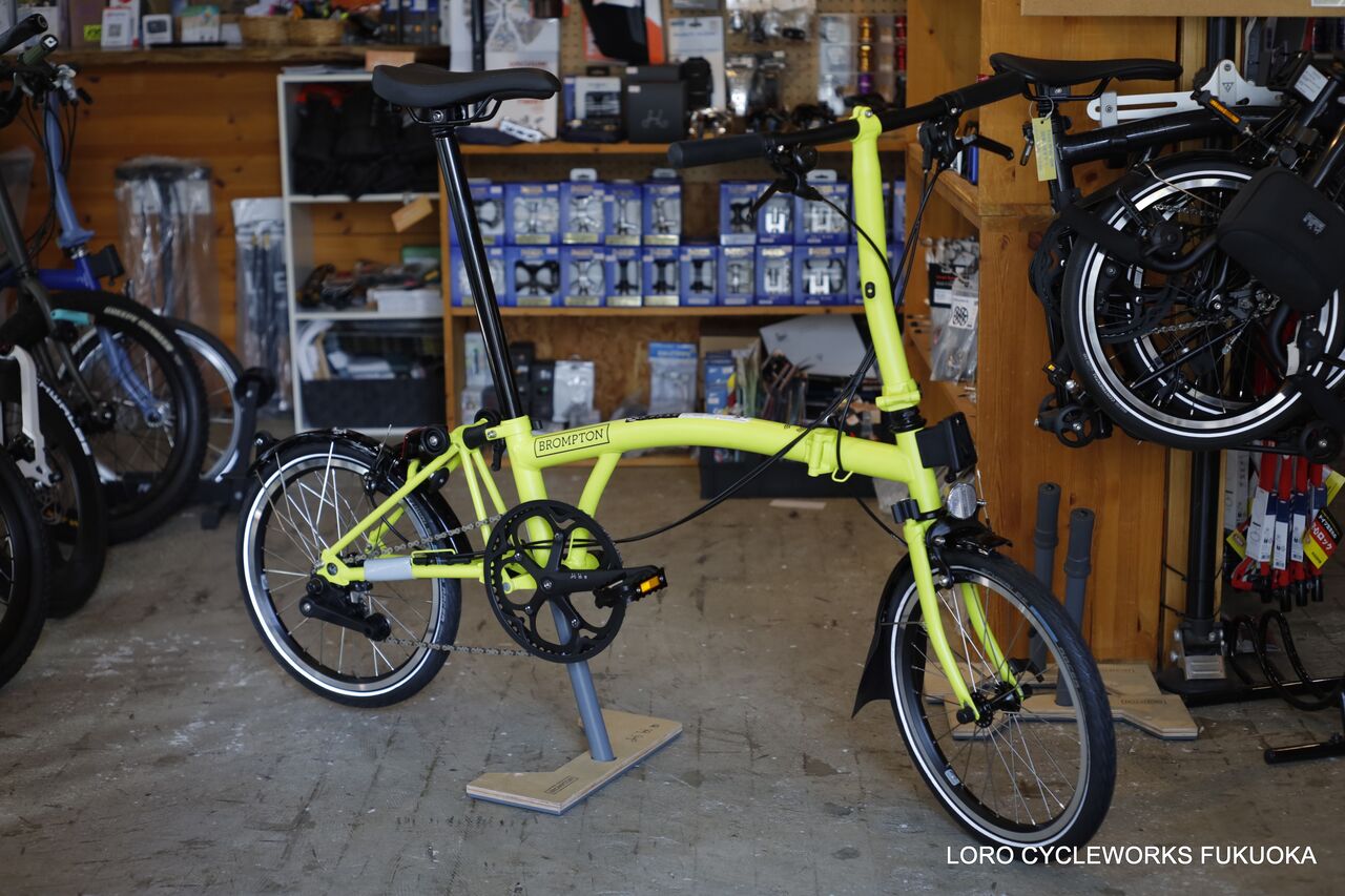今、逃したら入手できなくなるBROMPTON C Line廃盤カラー！ : LORO