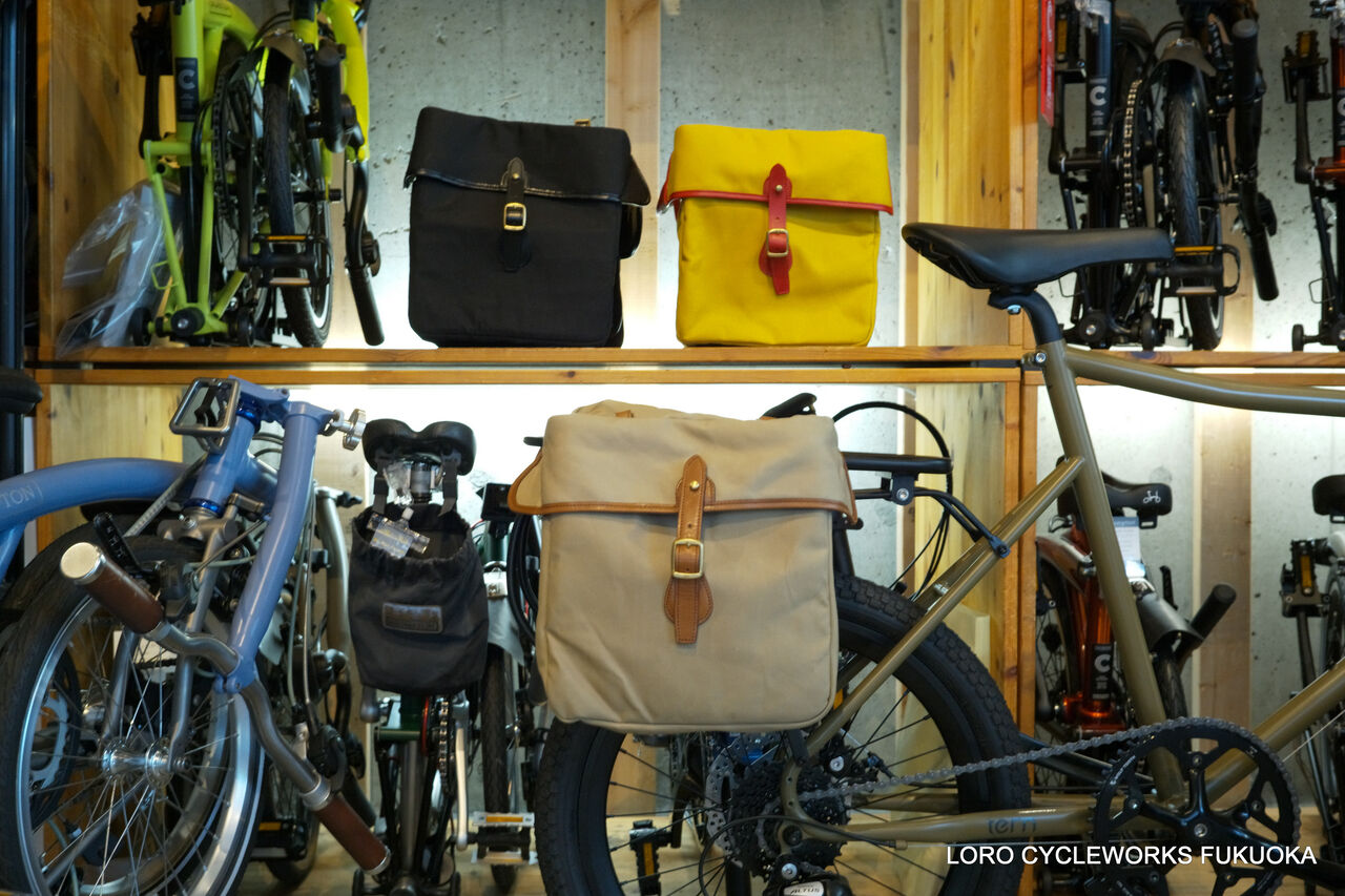 ミニベロ用 パニアバッグ入荷しました！ : LORO CYCLEWORKS 福岡