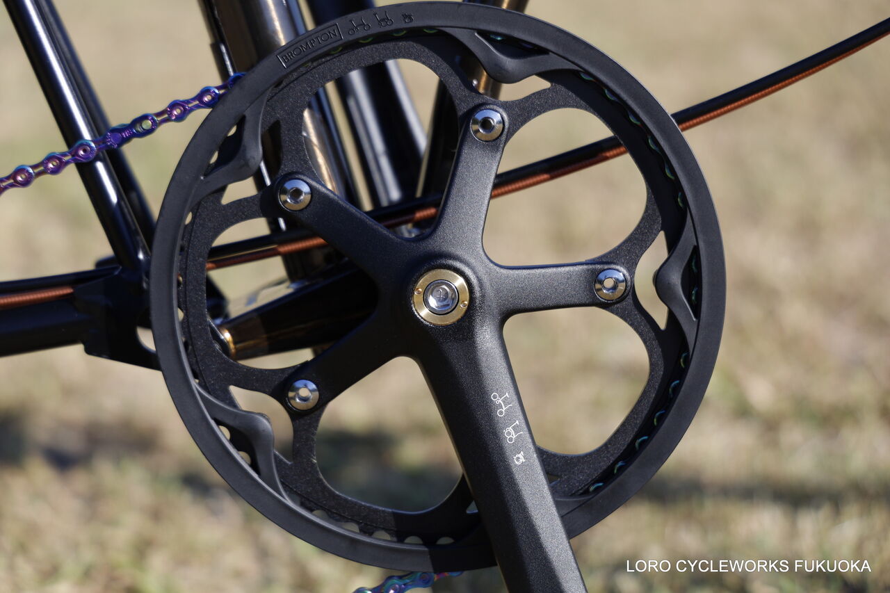 英国　BROMPTON 外装5速　p line仕様　フルカスタマイズ　名古屋市 英国 BROMPTON 外装5速 p line仕様 フルカスタマイズ 名古屋市