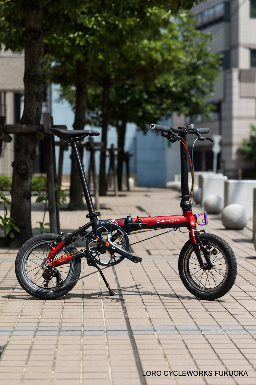 ダホン k3 plus グリーン　フルカスタム Dahon K3 Plus | Custom | 4K - YouTube