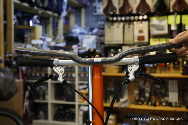 H&H チタン エルゴノミクス ハンドル　ブロンプトン H&Hから新色のチタンハンドルバーが入荷です！ : LORO