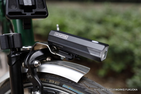 BROMPTON 純正NEWフロントライトが入荷してきましたよ~ : LORO BROMPTON 純正NEWフロントライトが入荷してきましたよ~ : LORO