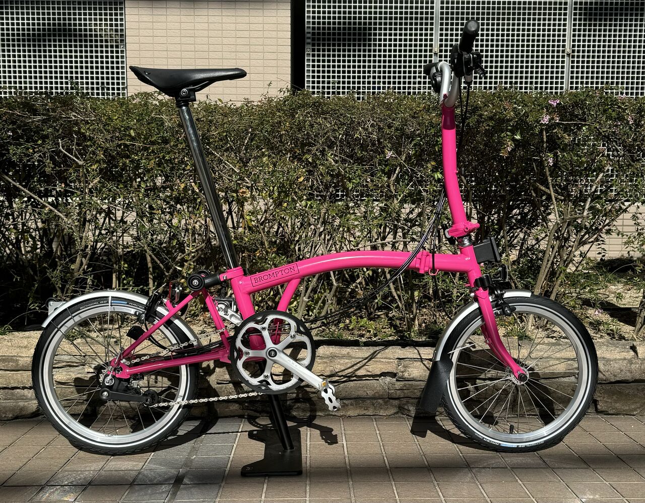 ブロンプトン100万台記念日本バージョン100台限定ホットピンク