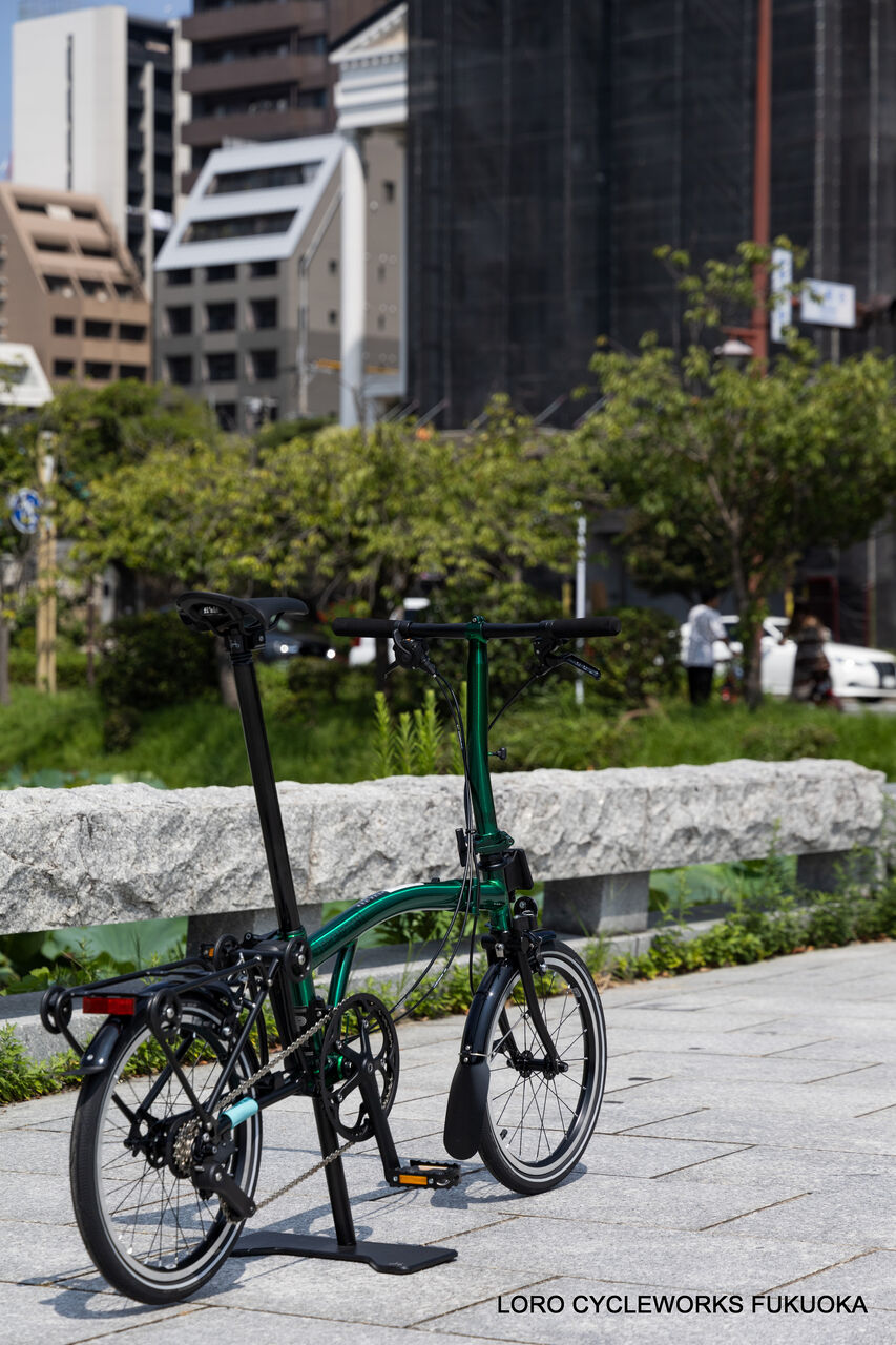 BROMPTON P Line Emerald Lacquer入荷しました!! : LORO