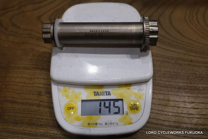 ROTOR ALDHU カーボン30mm axle付き Rotor Aldhu Carbon Crankset