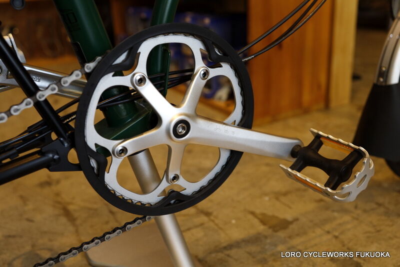 BROMPTON純正の雰囲気を崩さずにカスタムするならこのパーツ