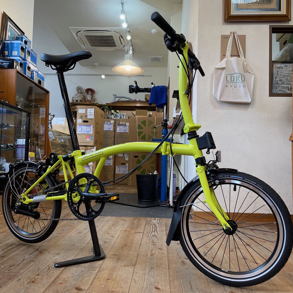 2024 BROMPTON C Line YUZU LIME ブロンプトン Brompton Electric C