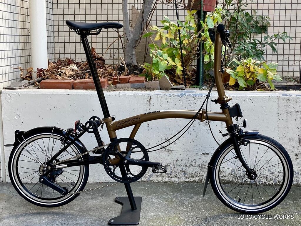BROMPTON T Line スーパーライト用ホイール前後 BROMPTON T Line
