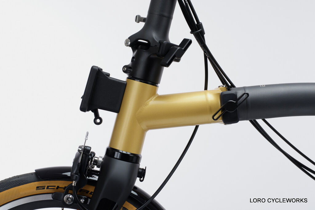 SPECIAL EDITION】BROMPTON T Line Ceratech Black andGold : LORO