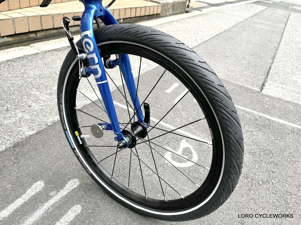 雨が降るならタイヤの溝をチェック！Tern VERGE N8にちょうどいい