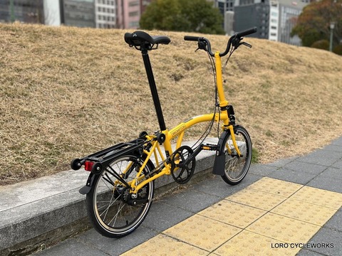 BROMPTON バンブルビーイエロー入荷しました！ : LORO CYCLE WORKS