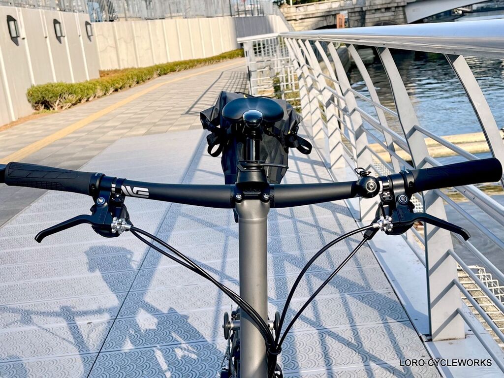 Brompton T Line を ENVE M6 ハンドルバーカスタムしました。 : LORO