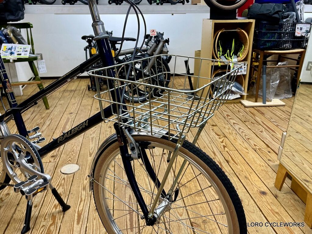 Raleigh RSM におしゃれなバスケットをお取り付けしました。 : LORO