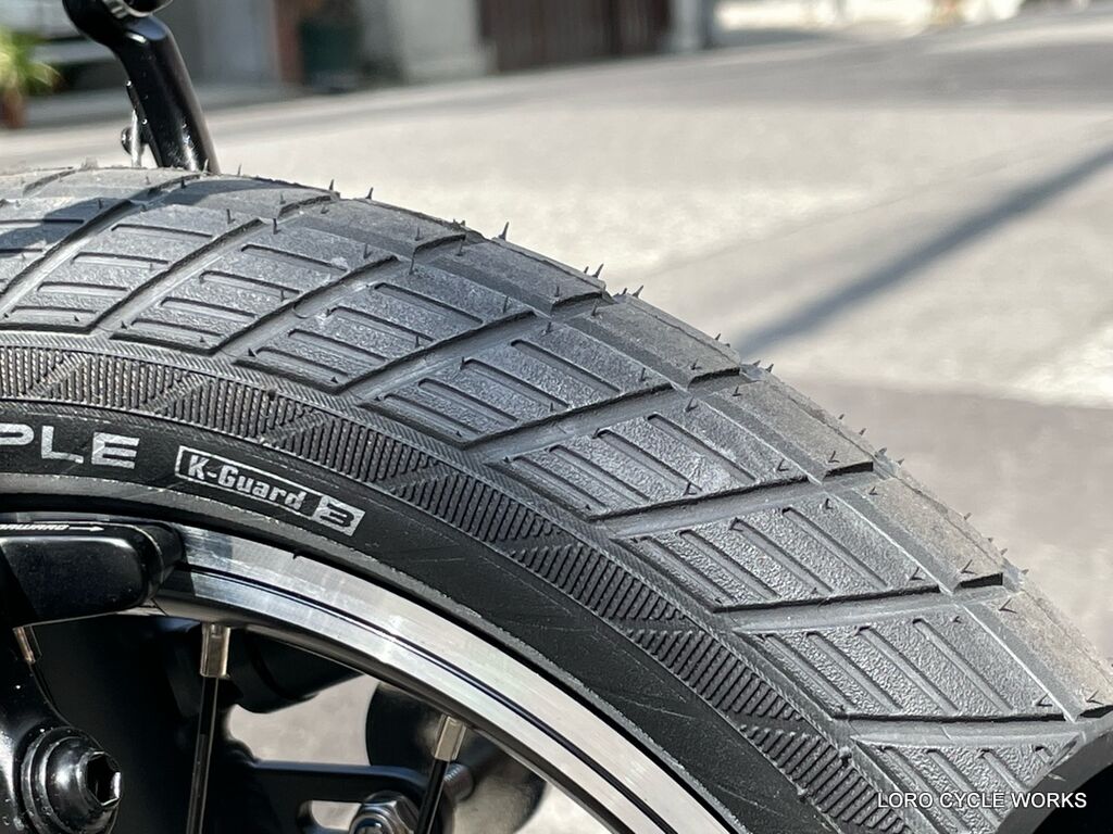 DAHON K3 Matt Black を定番カスタムしました。 : LORO CYCLE WORKS