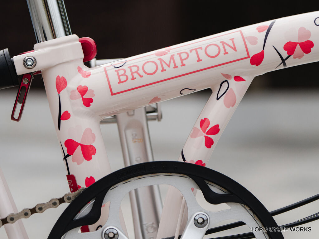 BLOSSOM シティサイクル 限定100台！本日 BROMPTON CHERRY BLOSSOM V2 情報解禁！ : LORO CYCLE