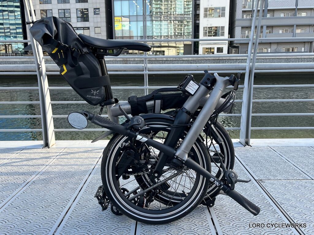 Brompton T Line を ENVE M6 ハンドルバーカスタムしました。 : LORO