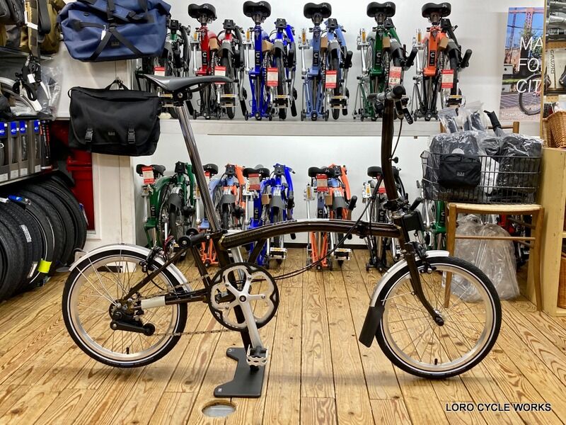 【特典付き】ブロンプトン　10速　ブラックラッカー 特典付き】ブロンプトン10速ブラックラッカー