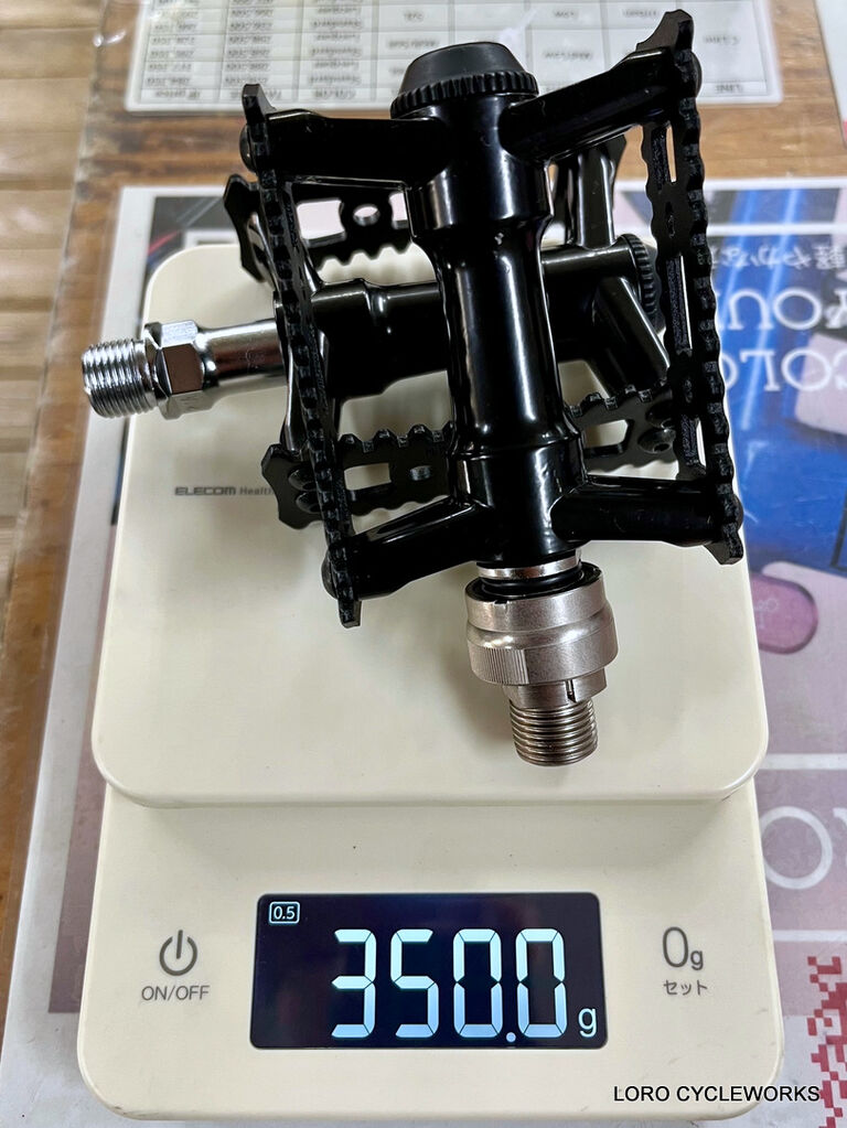 伝説のBrompficationチタンクイックリリースペダルが再入荷しま