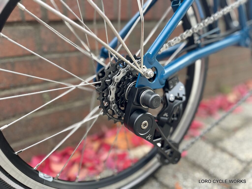 BROMPTON urban 2速モデルをH&H外装5速化キットで進化させた BROMPTON urban 2速モデルをH&H外装5速化キットで進化させた