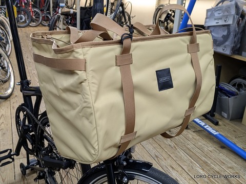 バスケットバッグLもリニューアル！カラーは3色展開になりました