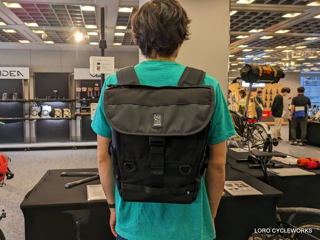 CHROME VERSATILE BACKPACK サンプル先行展示決定！ : LORO