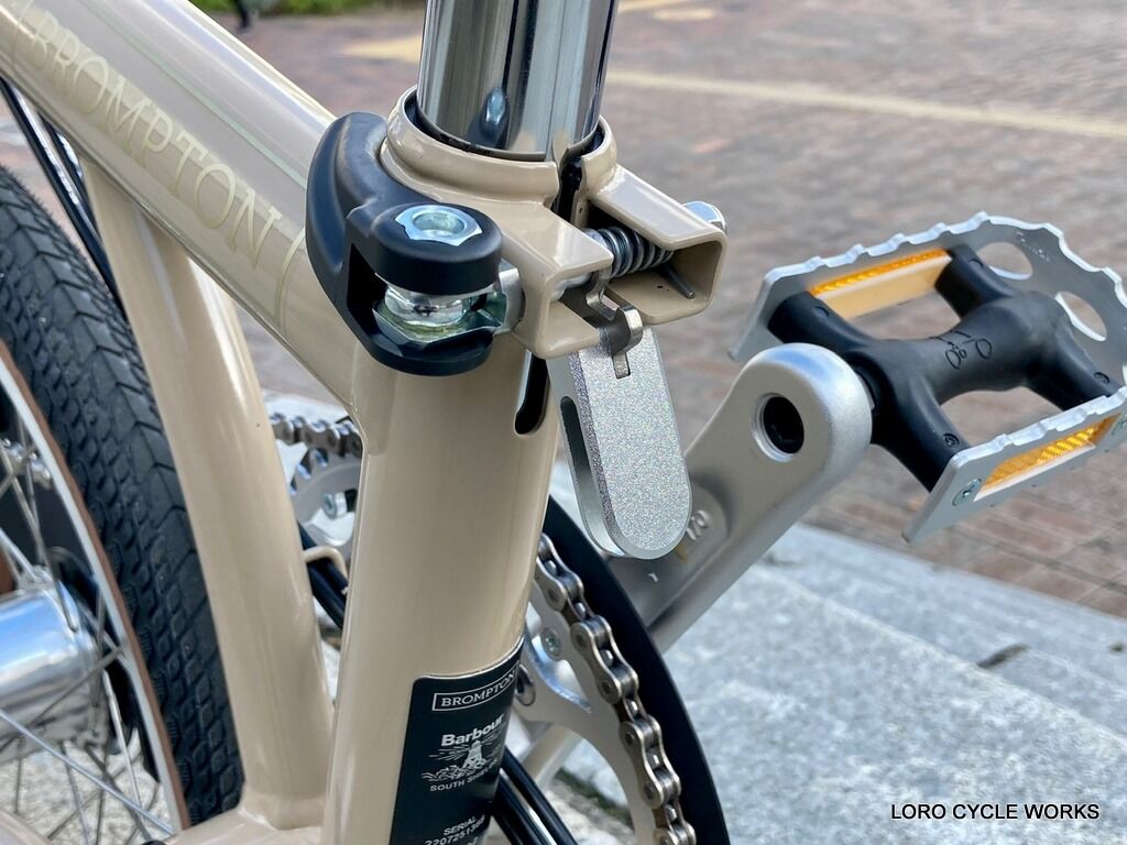 Barbour x Brompton ディスプレイバイクが到着しました! : LORO Barbour x Brompton ディスプレイバイクが到着しました! : LORO