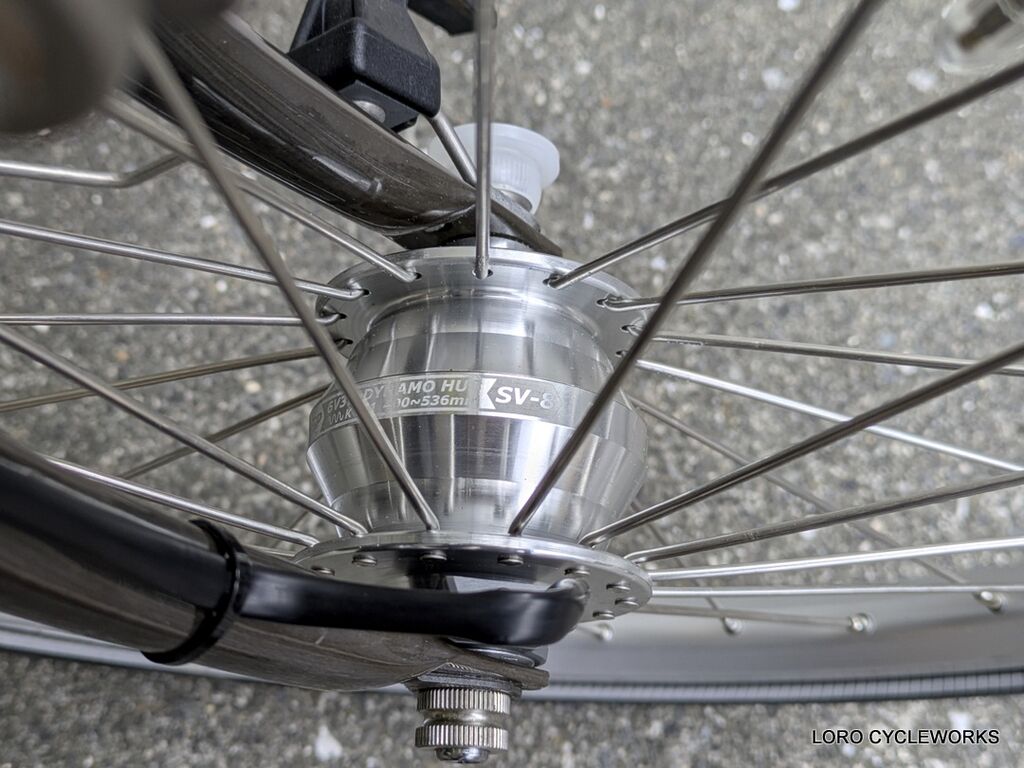 BROMPTONハブダイナモセット在庫あります。 : LORO CYCLE WORKS
