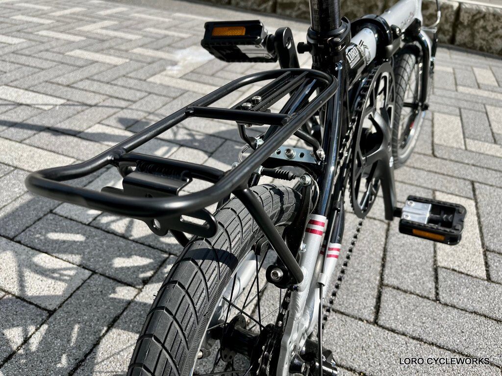 DAHON K3にピッタリなリアキャリアのご紹介（DOVE PLUSも可） : LORO