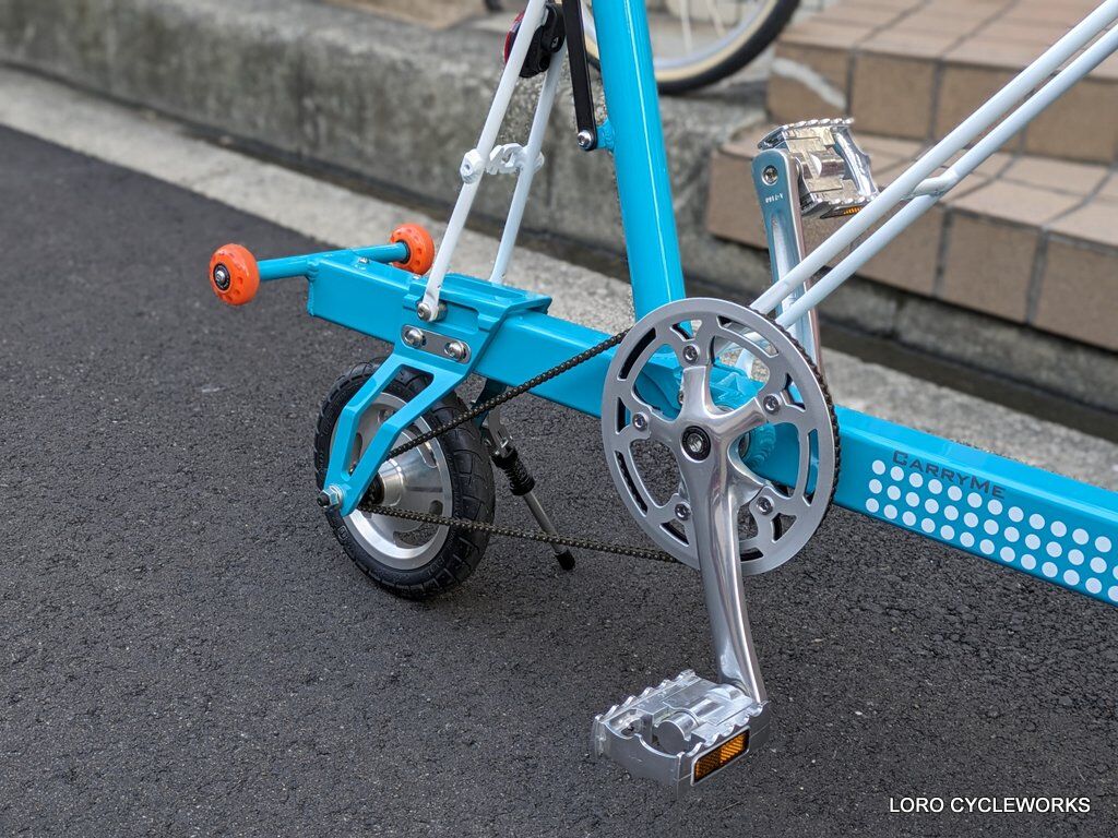 折りたたみ自転車 フォールディングバイク CARRY ME ※美品 少々カスタム 折りたたみ自転車 フォールディングバイク CARRY ME ※美品 少々