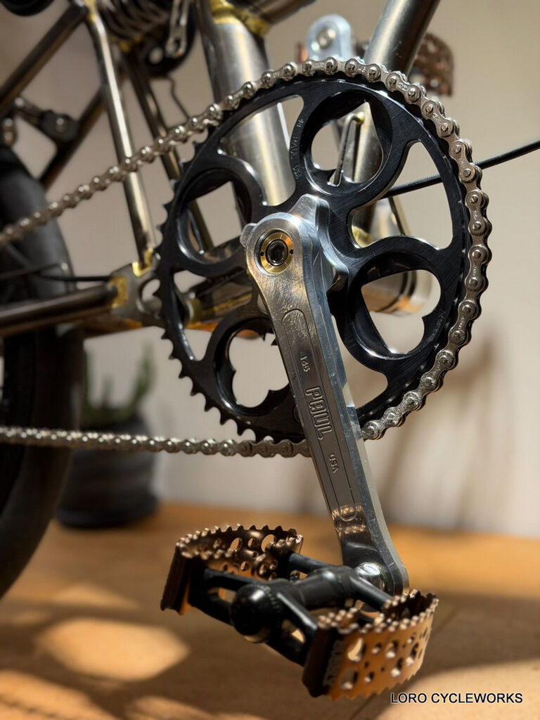 希少 PAUL ポールロイヤルフラッシュチェーンリング クランクセット