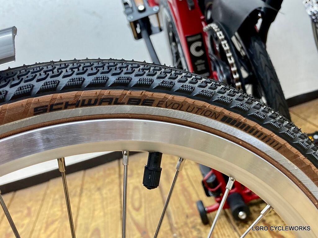 ブロンプトンに新たなタイヤの選択肢が登場！ : LORO CYCLE WORKS