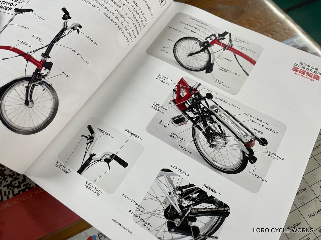 BROMPTON カスタムブックが発売されました。 : LORO CYCLE WORKS