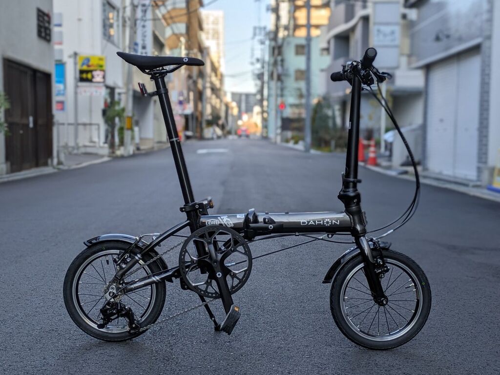 DAHON K3に金属製泥除け取り付けました : LORO CYCLE WORKS DAHON K3に金属製泥除け取り付けました : LORO CYCLE WORKS
