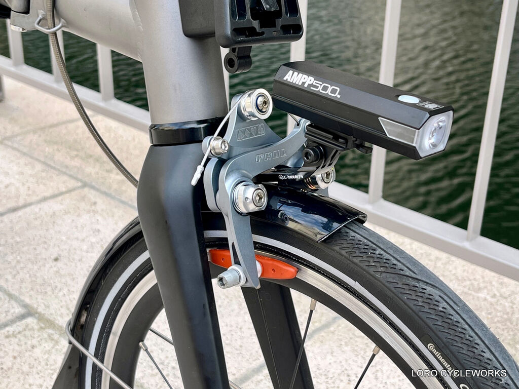 Brompton T Line に PAUL RACER MB ブレーキをお取り付けしました