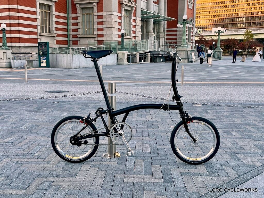 Brompton C Line をシングルスピードカスタム致しました